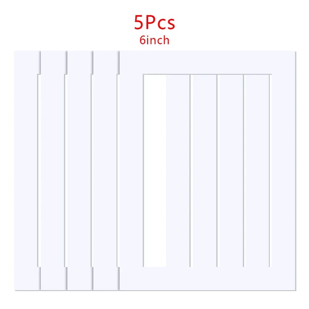 Tapis Photo blanc de 6/7/8/10 pouces, 5 pièces/lot, supports en papier rectangulaires, Surface textu