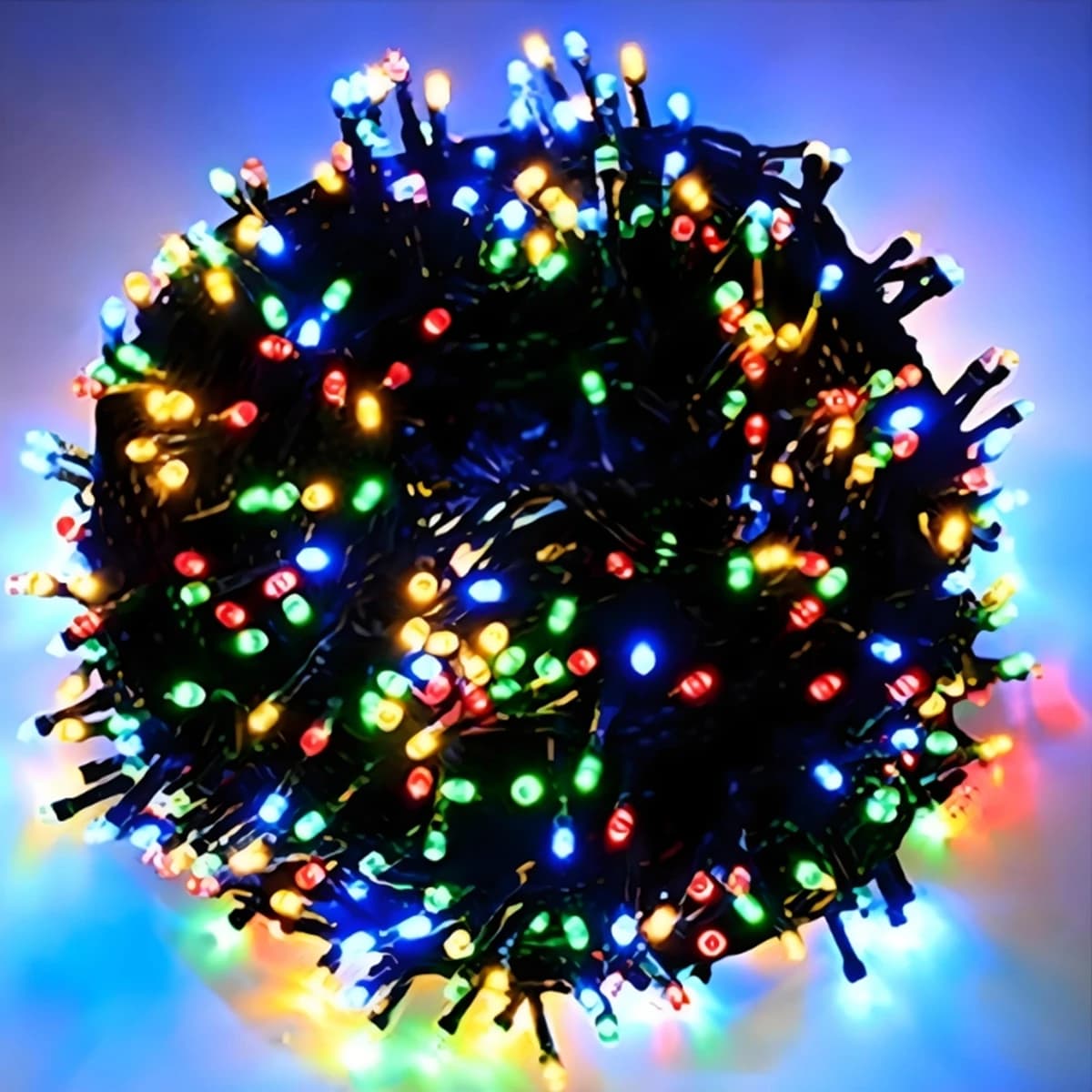 Lampe solaire extérieure 100m-10m noël rêveur scintillant fée lumières chaîne guirlande 8 Modes arbr