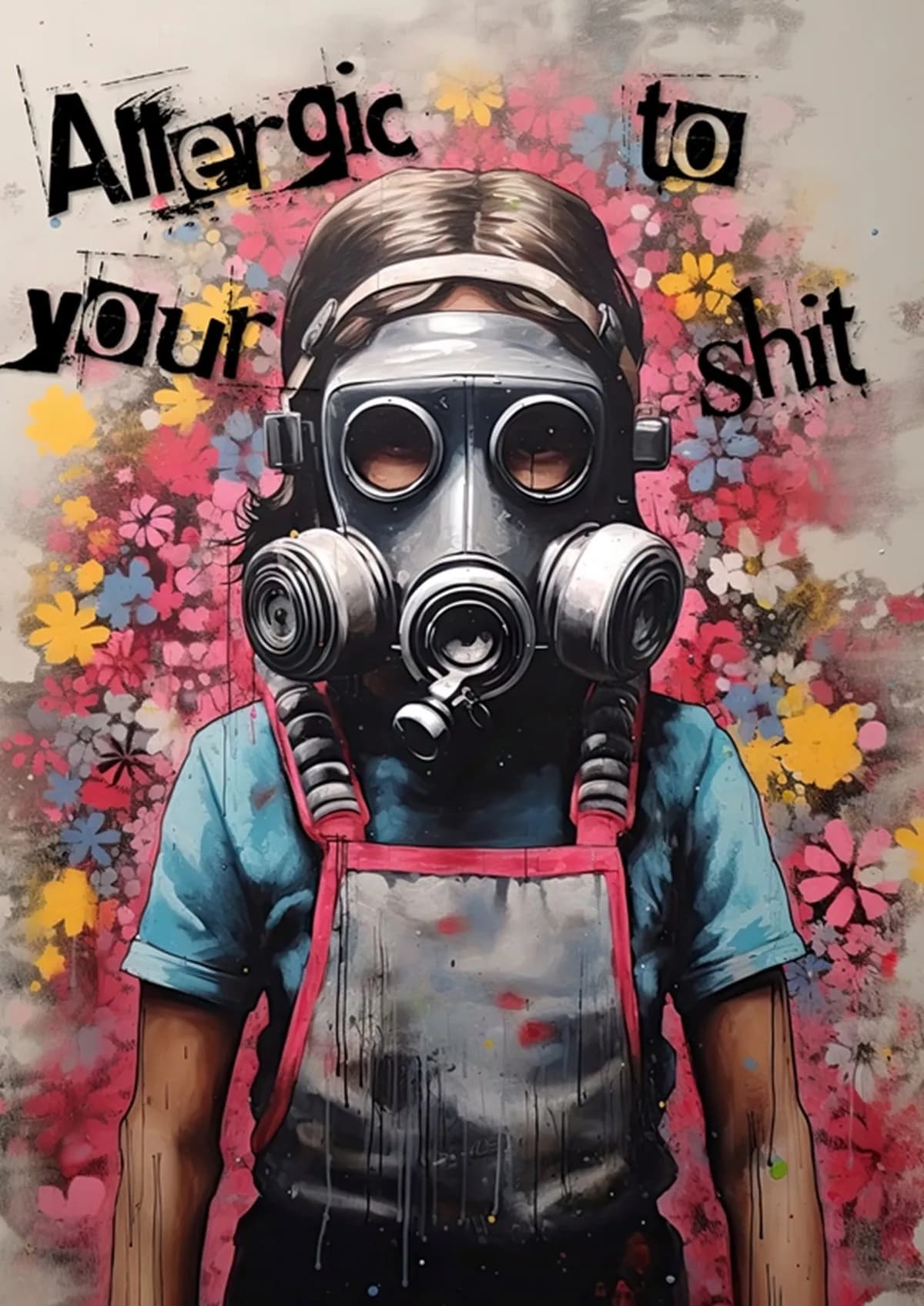 Pop Street Graffiti Art mural Banksy garçon fille avec ballon sur toile affiches et imprimés peintur