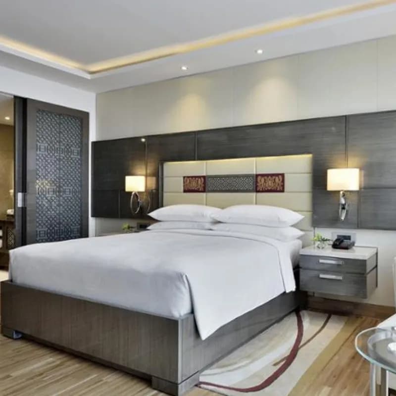 10 ans d'usine 4 à 5 étoiles de luxe moderne hôtel lits meubles hôtel chambre ensembles