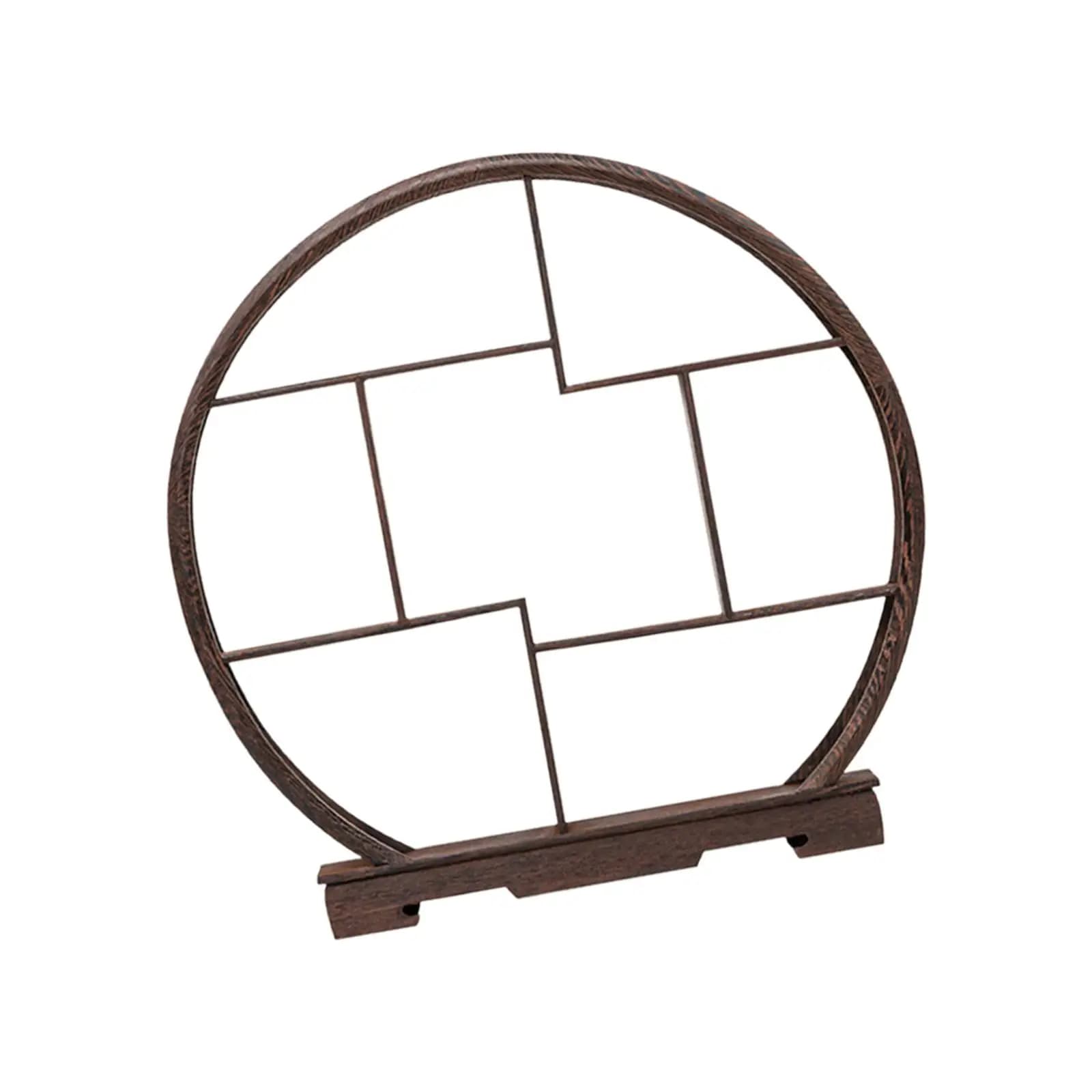 Présentoir en bois pour figurines, support décoratif pour théière, vitrine pour magasin d'antiquités