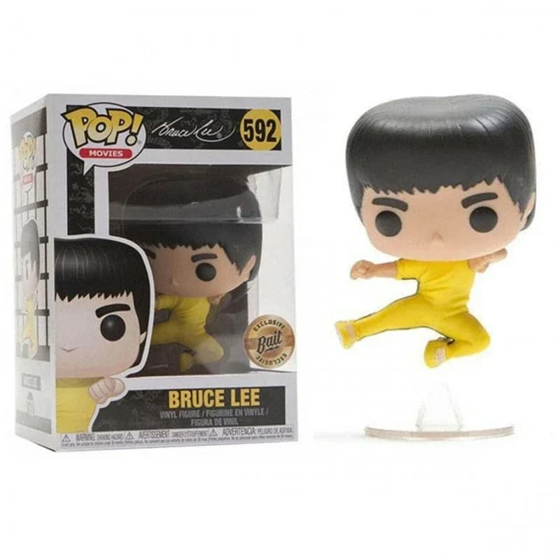 2026 FUNKO POP Édition Limitée Bruce Lee # 218 Bruce Blood # 219 Lee # Figurine articulée en vinyle 