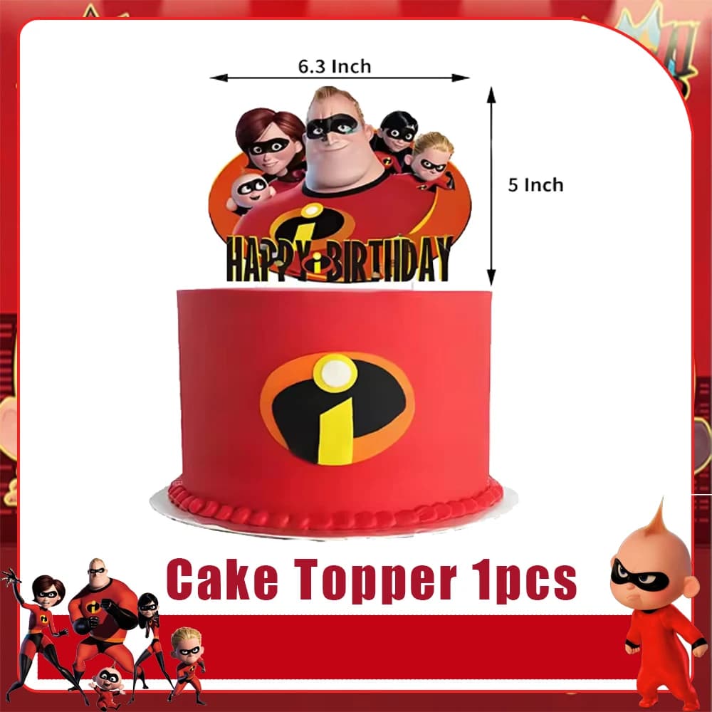 Fournitures de décoration de fête d'anniversaire des super-héros, ballons rouges, décorations pour c