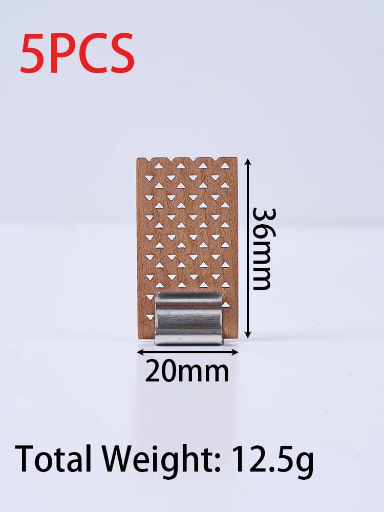 Mèches de bougies en bois pour bougies, sans fumée, avec supports en fer, fournitures de bougies fai