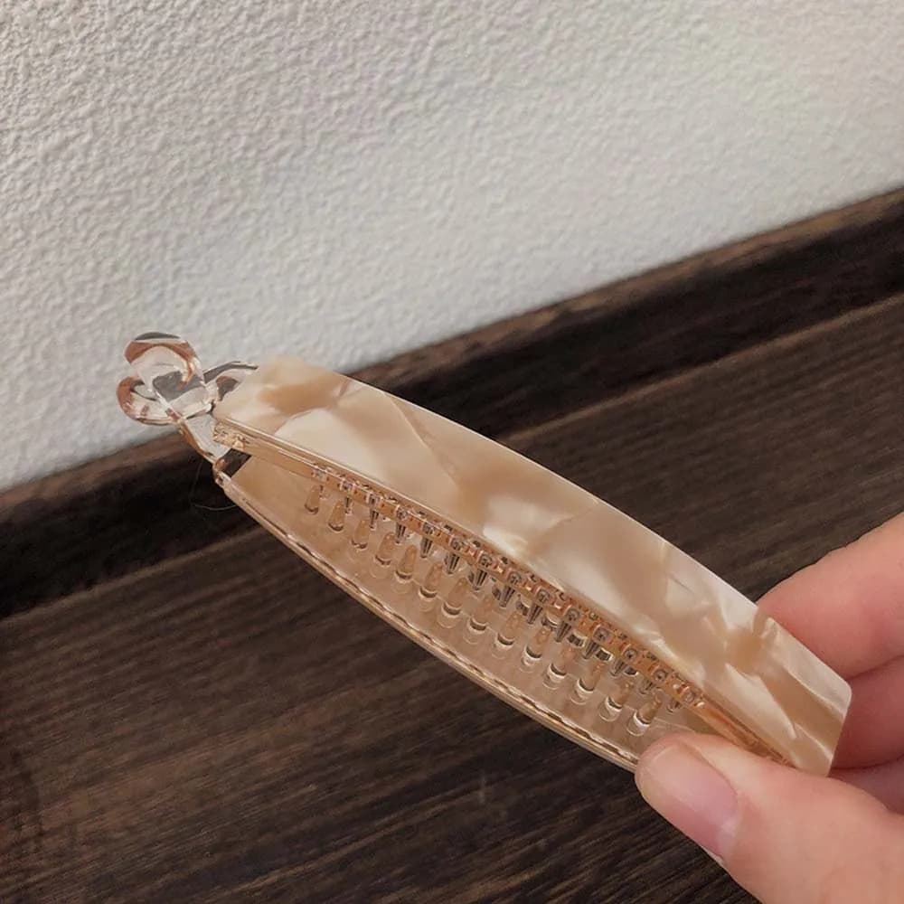 Accessoires DIY : Pinces à cheveux simples, pinces à queue de cheval coréennes en acétate, pinces ba