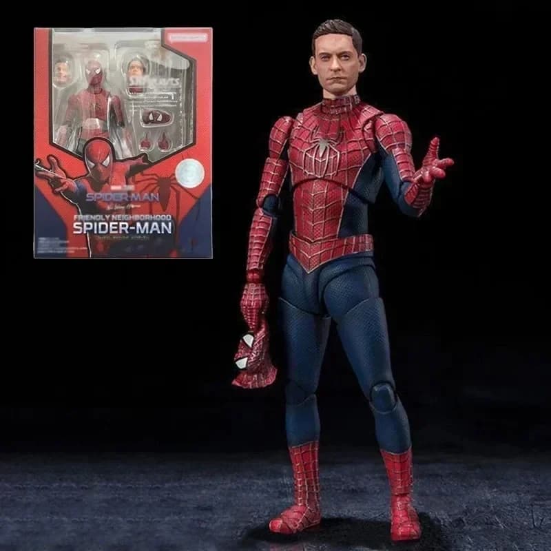 Spiderman 3 Tobey Maguire Figure Spider-Man: No Way Home Anime figurines d'action Pvc Statue Figurin