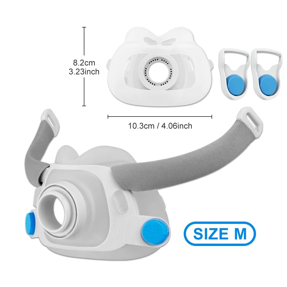 Masque et cadre CPAP compatibles avec les accessoires du dispositif respiratoire AirFit F40 Auto CPA