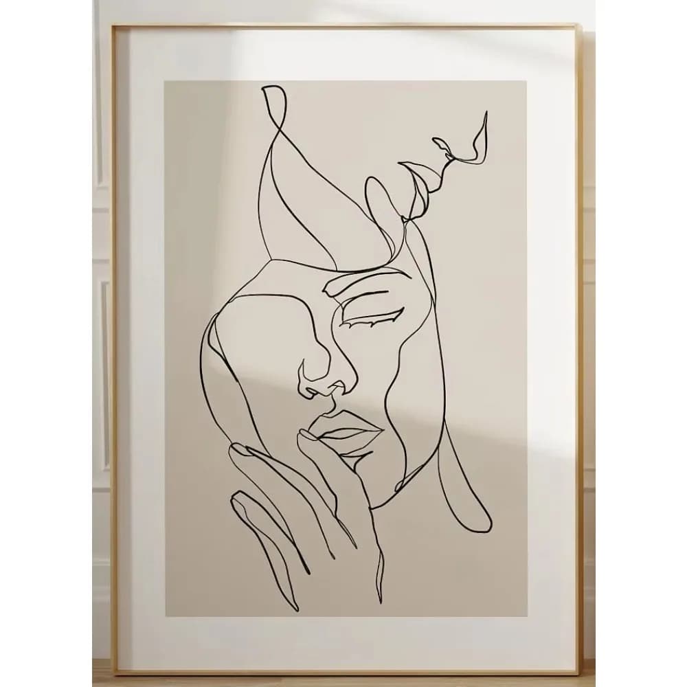 1 pièce/3 pièces Ensemble, c'est notre endroit préféré pour être, impression murale pour chambre à c