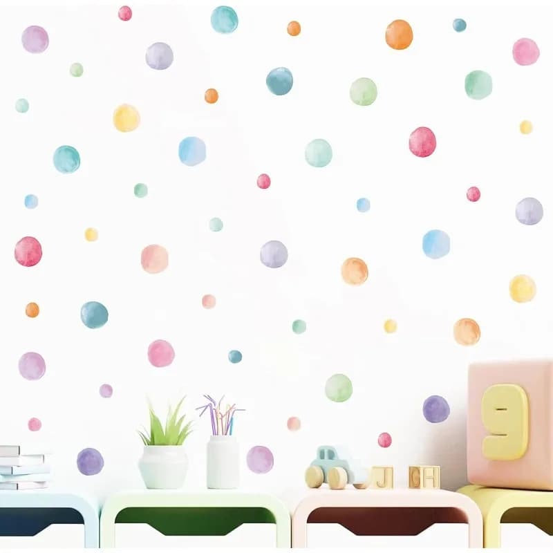 Autocollants muraux amovibles pour chambre d'enfant, affiches imprimées, décoration intérieure bohèm