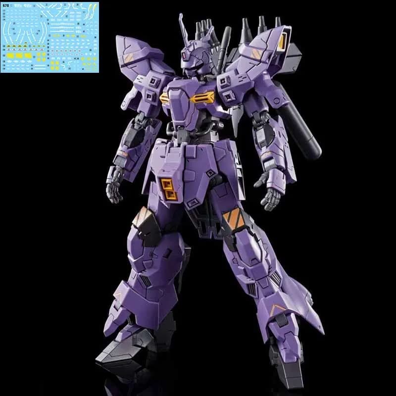 Kit de figurines HG 1/144 Ams-123x Varguil Moon Fighter, figurines d'action, décoration de bureau, j