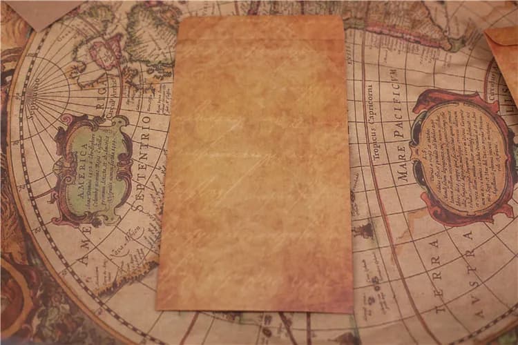 10 pièces 12*20 cm enveloppes en papier Kraft, sacs en papier, enveloppes créatives vintage