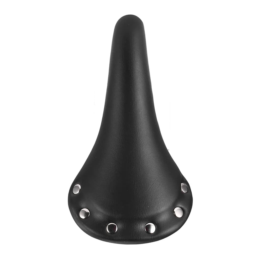 Coussin de vélo en cuir respirant, selle de vélo confortable pour VTT, selle de vélo souple, portabl
