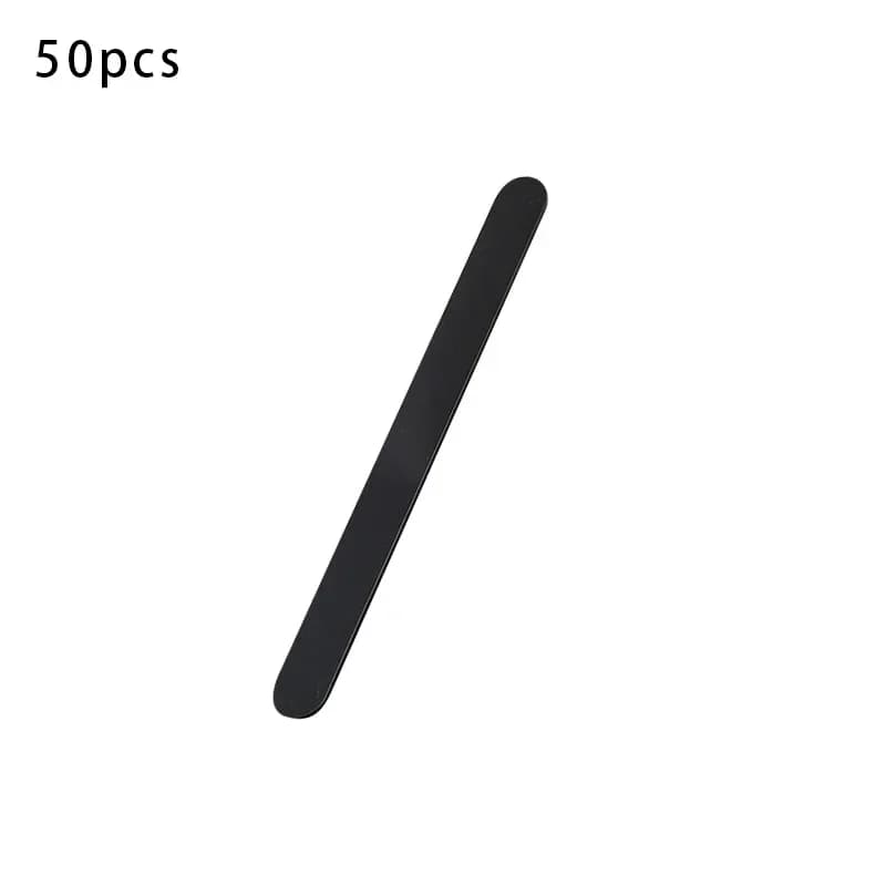 Bâtonnets de crème glacée en acrylique, 50 pièces, bâton de Popsicle doré, moule à chocolat, nouvel 