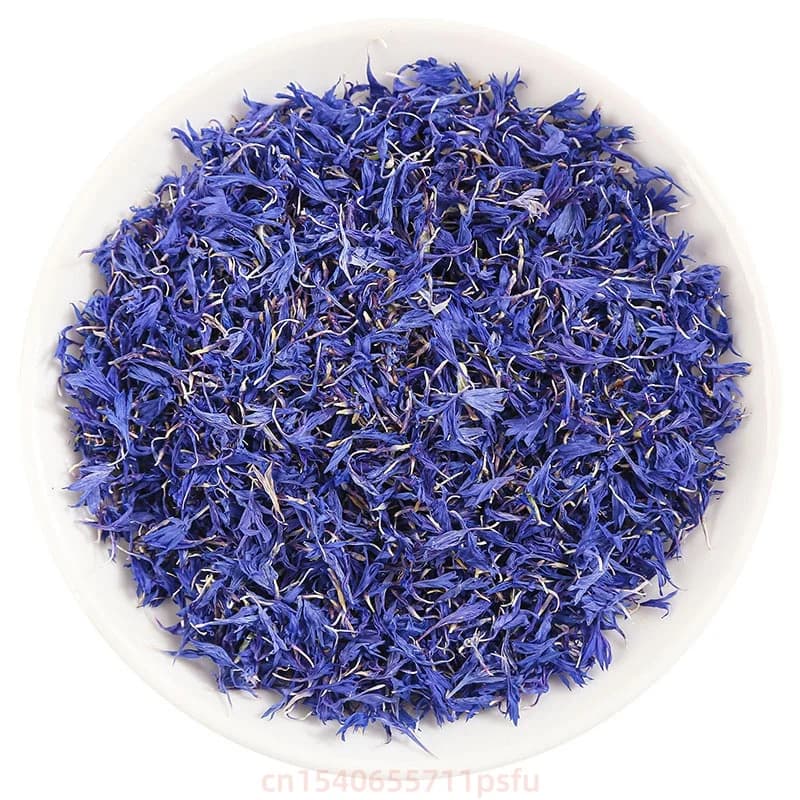 Pétales de fleurs séchées de bleuet naturelles de qualité supérieure, rose, encre, bleu, 3 couleurs,