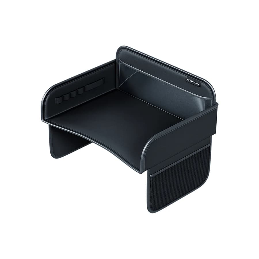 Table de repas et de dessin pour enfant en cuir, plateau universel pour siège auto, table de siège a