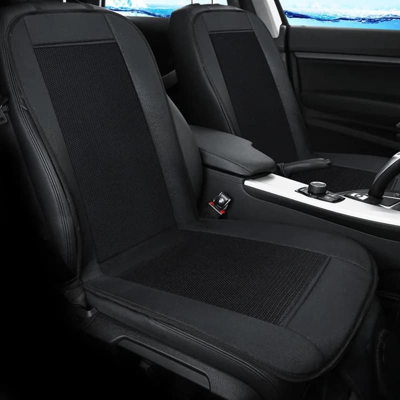 Coussin de siège d'air frais d'été pour voiture, entretoise 3D DC 12V, avec 8 ventilateurs, Ventilat