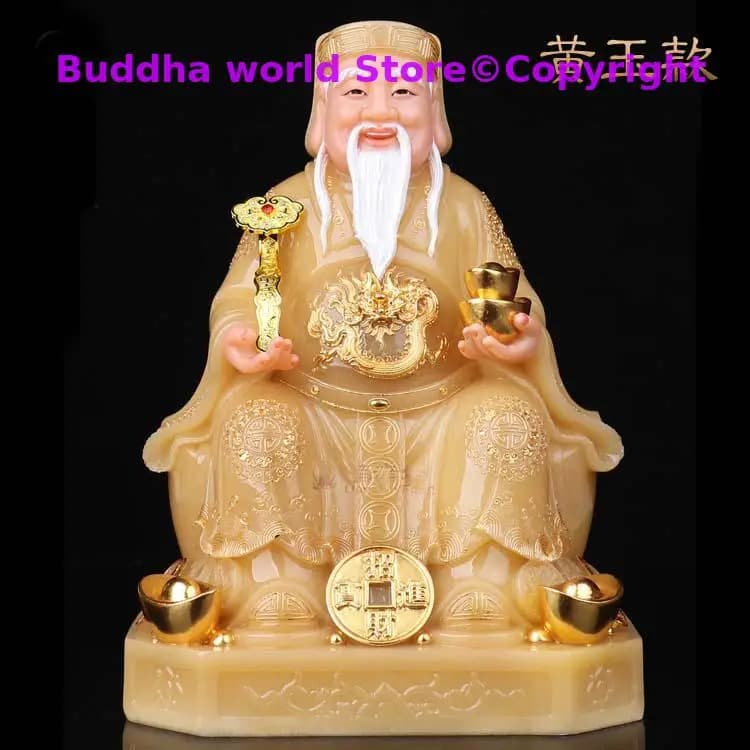 Statue de Dieu de la richesse CAI SHEN, Thaïlande, Vietnam, TU DI GONG, statue en jade, figure de do