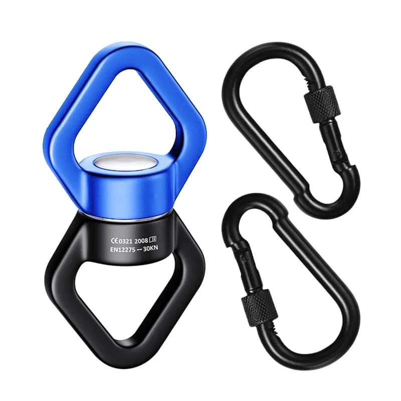 Accessoire de suspension de yoga aérien 30KN, balançoire rotative, ensemble pivotant 360 °   Rotateu