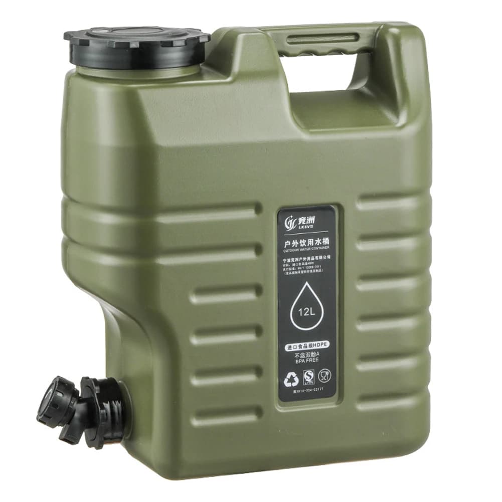 Bidon d'Eau Potable de Grande Capacité, Conteneur de Camping, Voiture, Electrolux Précieux, Aucune F