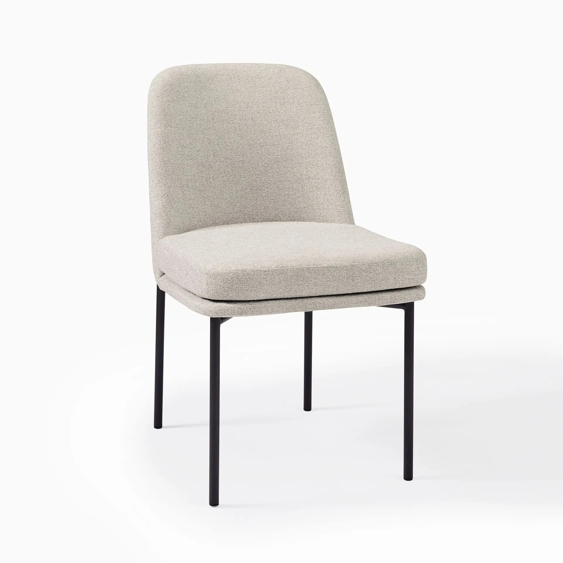 Meubles de salle à manger de cuisine de Restaurant de luxe moderne, cadre en métal, chaises de salle