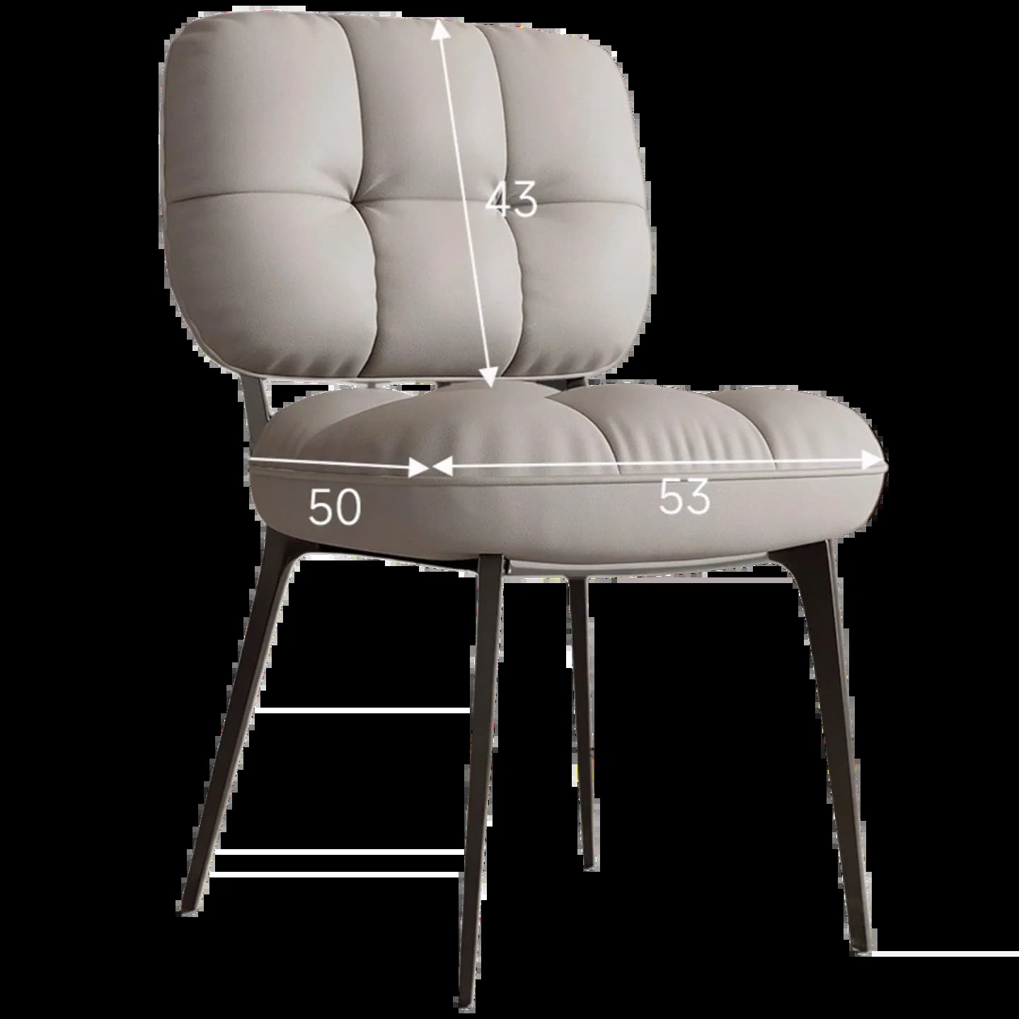 Chaises de salle à manger confortables et élégantes, chaise d'appoint pour salle d'attente, salon ad