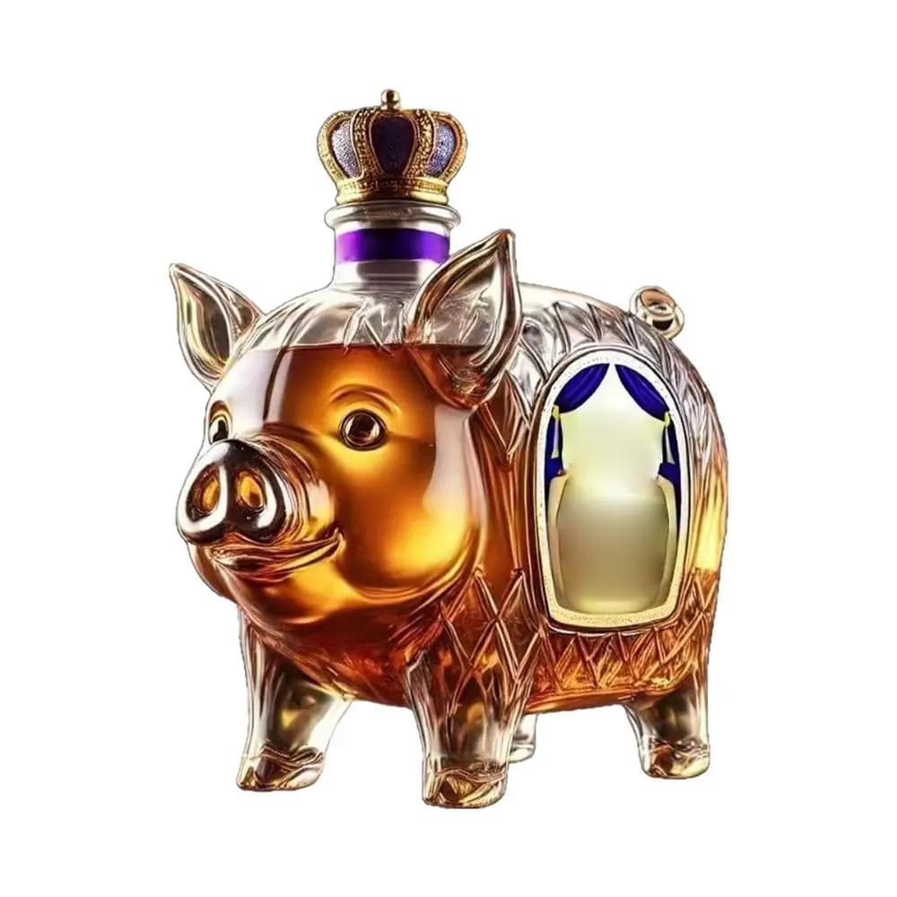Bouteille de whisky Animal Unique, carafe à vin rouge, bouteille d'alcool vide décorative, Statue de