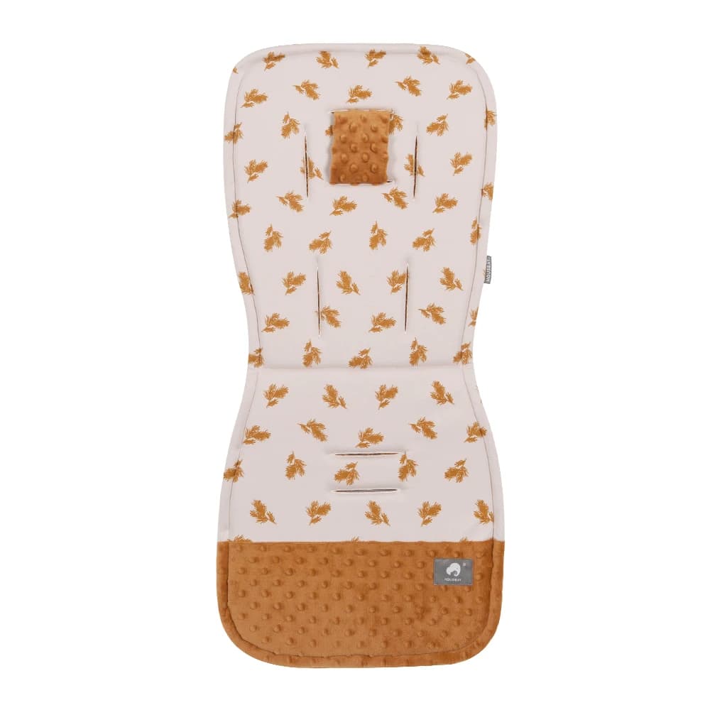 Coussin de poussette avec conception double face avec fonction de protection de la colonne vertébral
