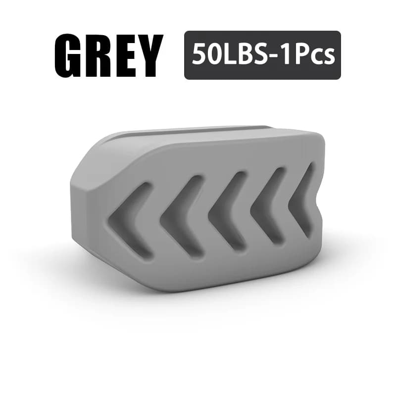 Boule d'exercice de mâchoire en Silicone 40/50/60LBS, entraîneur de mâchoire détachable, entraîneur 