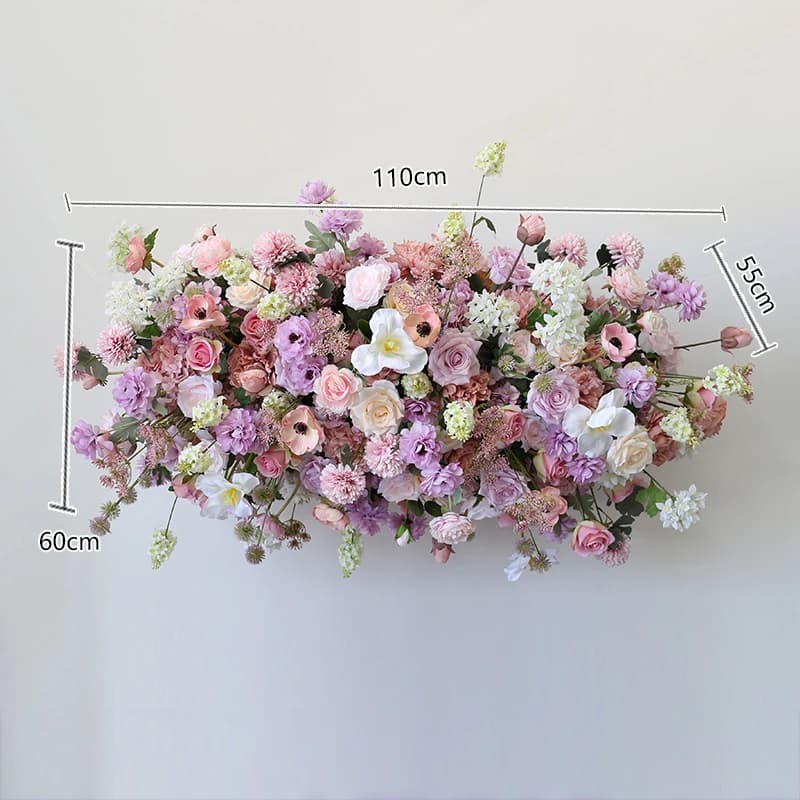 Plafond Suspendu Floral pour Arrière-Plan de Mariage, Chemin de Table, Fleur, Événement, Affichage d