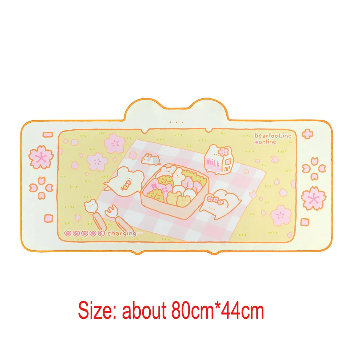 Kawaii animaux clavier de bureau tapis de souris grand tapis de jeu tapis de souris interrupteur PC 