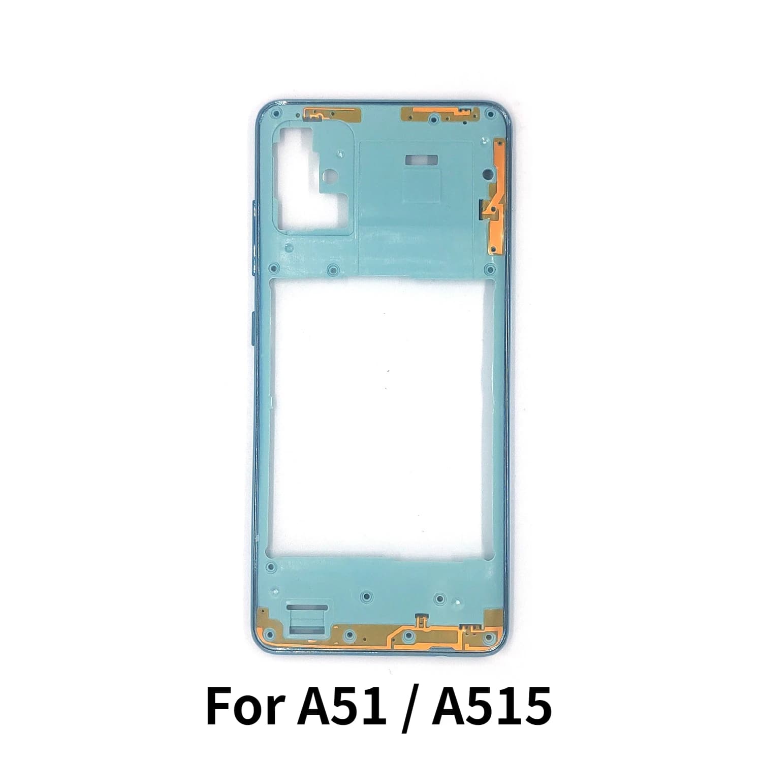 Pour Samsung A51 A515 – Châssis central avec bouton latéral