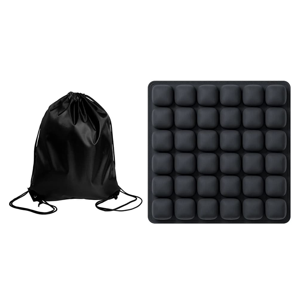 Coussin de siège gonflable 3D ergonomique pour soulager la pression, coussin d'air réglable avec sup
