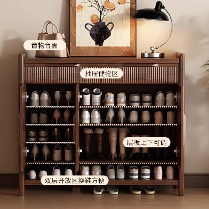 Meuble à chaussures organisateur pour salon, entrée, couloir, étagères étroites pour chaussures, rangement de chaussures, mobilier de maison