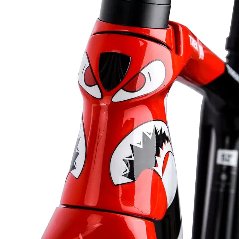Autocollants pour cadre de vélo, autocollants imperméables pour tube supérieur de vélo, décoratifs pour VTT, accessoires pour vélo et moto
