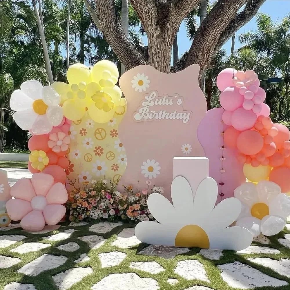 Mur de fond de fiançailles en mousse découpée en carton blanc, bricolage, mignon, détruire AndrParty, exquis, détruire AndrBirthday Decor, mariage