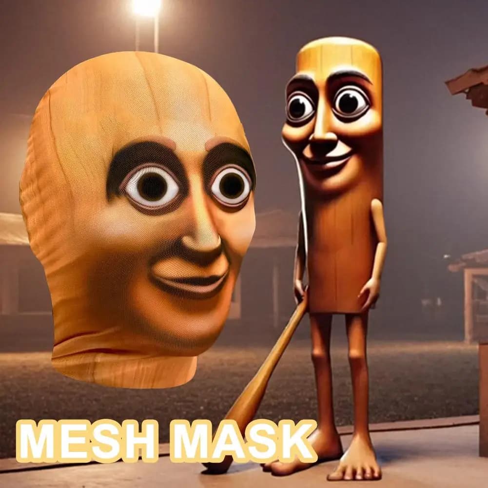 Masque facial complet imprimé en 3D, cagoule, masque à effet visuel réaliste pour Cosplay, accessoires de fête de jeu de rôle d'halloween