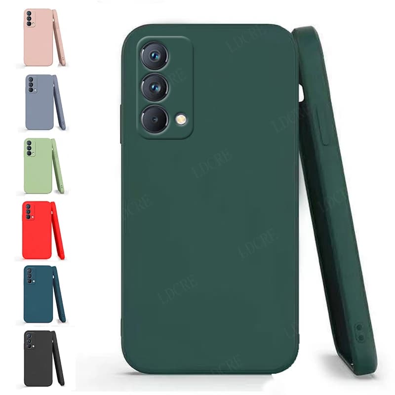 Étui souple antichoc pour Realme, coque pare-chocs, édition Fundas