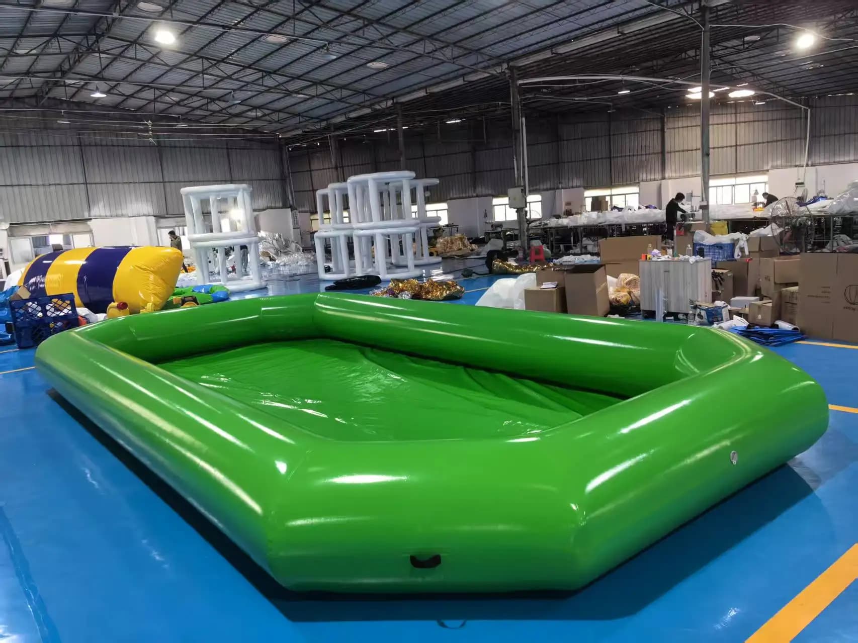 Piscine extérieure au-dessus de piscine piscine en PVC pour parc aquatique sol gonflable grande piscine gonflable