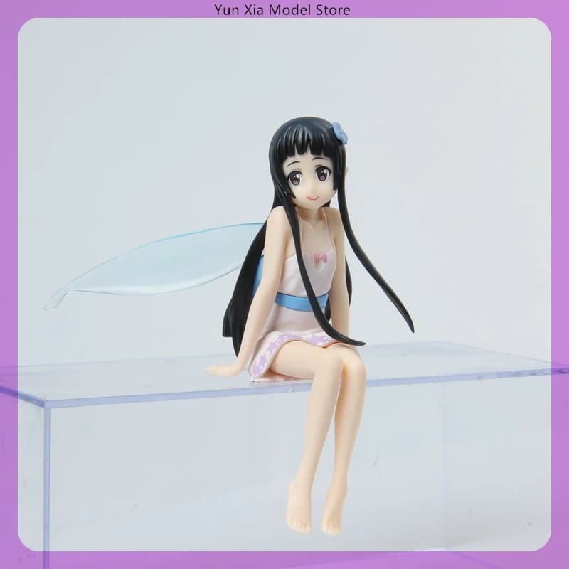 Épée Art en ligne Yui elfe, 12cm, Position assise, modèle de figurine de dessin animé, Collection pour garçons, décoration de bureau, jouets d'ornement, cadeaux