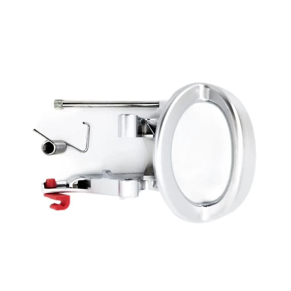 Poignée de porte intérieure de voiture, Chrome satiné, côté gauche pour Nitro 2007 – 2011