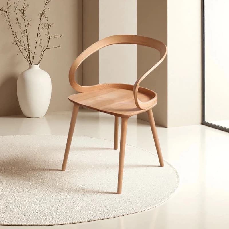 Chaises de salle à manger design avec accoudoirs