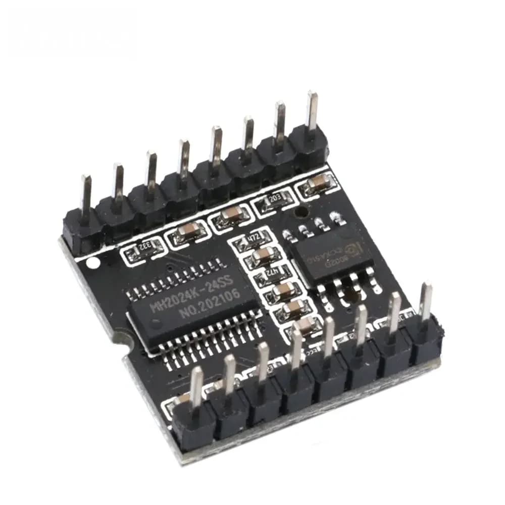 DFPlayer Mini Module de lecteur MP3-carte décodeur vocal avec carte TF/USB/Port série prise en charge des projets de bricolage Arduino