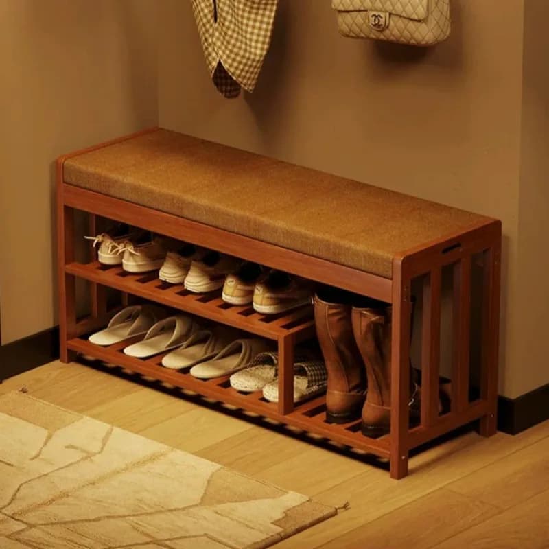 Meuble à chaussures de luxe pour couloir étroit, étagère de rangement, organisateur d'entrée, gain de place, accessoires de mobilier minimaliste pour la maison