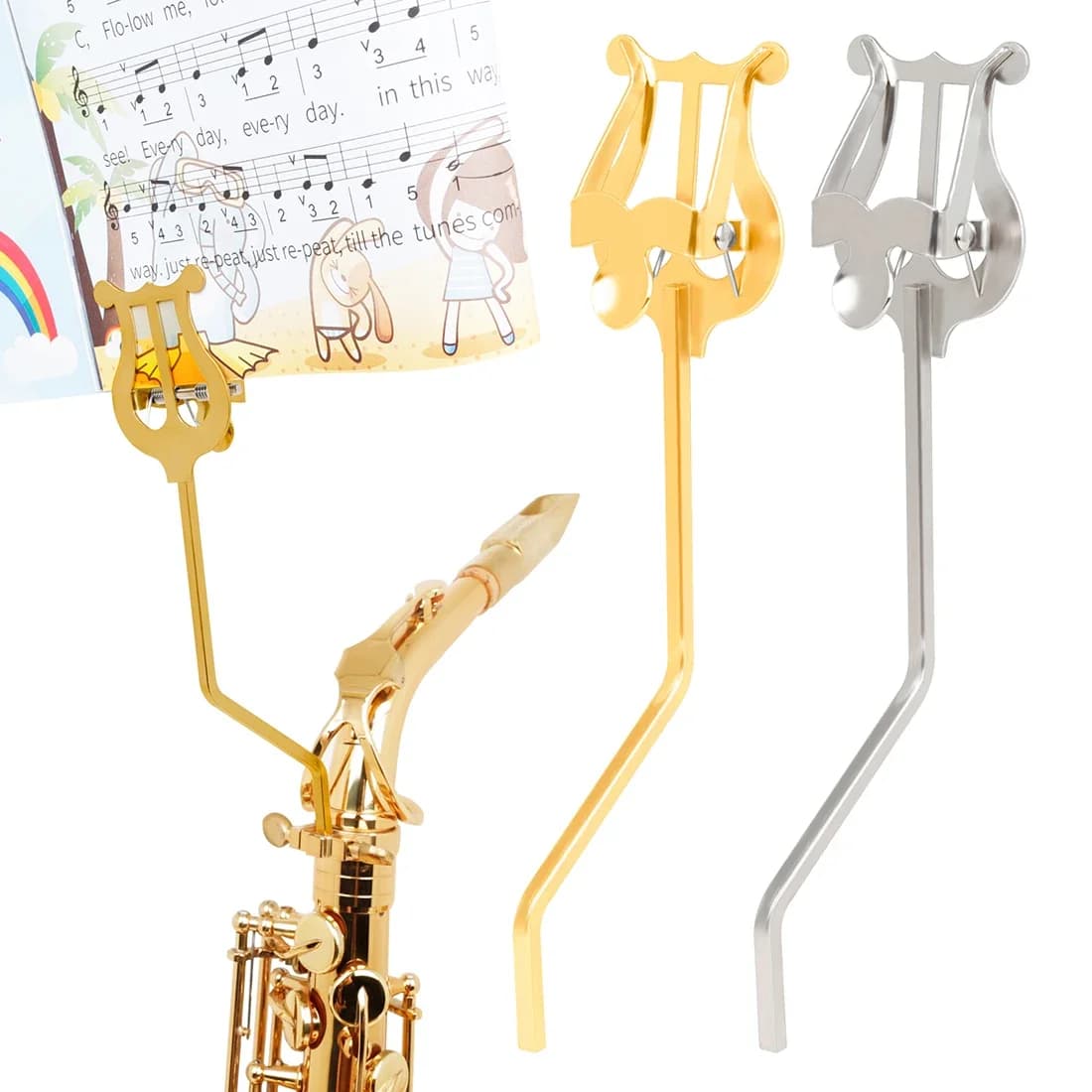 Support de musique de marche Portable pour clarinette