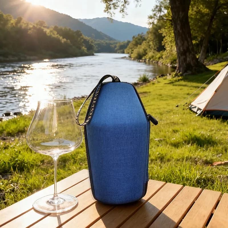 Sac de transport pour verres à vin