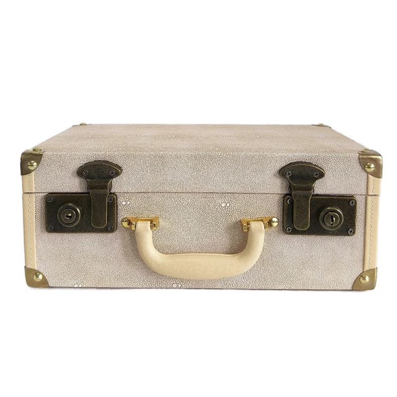 Boîte de rangement de bureau, organisateurs d'accessoires, grands bacs d'accessoires rétro à main, étuis de rangement de garde-robe, conteneurs de vêtements de luxe