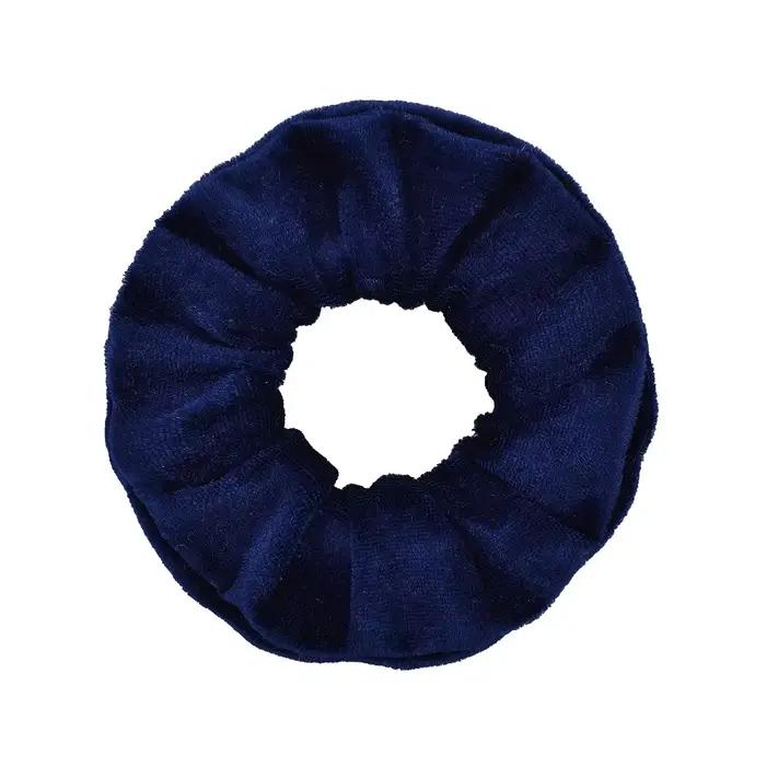 Chouchous en velours de 40 couleurs unies, attaches pour cheveux, blanc, noir, rouge, support queue
