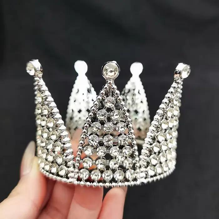 Décoration de gâteau en forme de couronne pour mariage, fournitures de pâtisserie rétro élégantes po