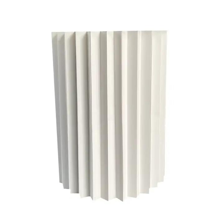 Colonne romaine ronde en papier, 1 pièce, support à Dessert pour gâteau de mariage, 30cm de diamètre