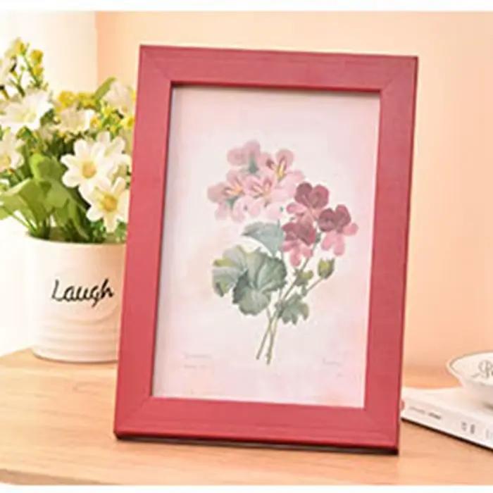 Cadre Photo coloré Simple, dessins, cadre Photo artisanal, supports d'affichage multi-tailles pour b